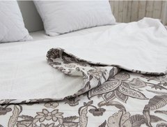 Фото Летнее махровое одеяло Luxury Руно Бежевая