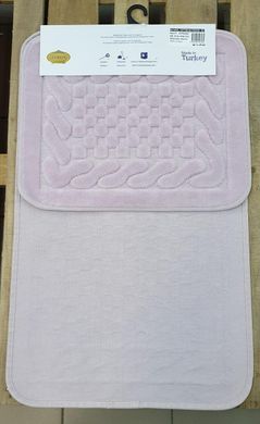 Фото Набір килимків у ванну 100% Бавовна Cotton Mat Ліловий