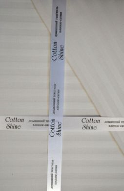 Фото Комплект постельного белья Сатин Stripe Cotton Shine Stone Kahve