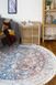 Фото №4 з 5 товару Бавовняний круглий килим Irya Carlee Мультиколор