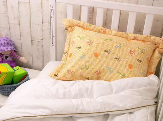 Фото Детская подушка Baby Руно Силикон в Хлопке