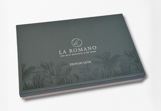 Фото Постільна білизна La Romano Premium Satin Tracy Steel Grey 41121 m019577