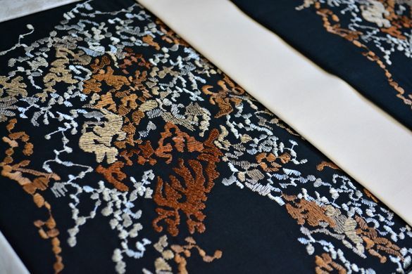 Фото Комплект постільної білизни Poplin Maribo Royal Siyah хм40897