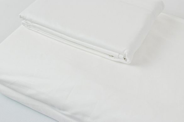 Фото Простынь на резинке SoundSleep Shine Сатин White Белая