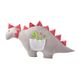 Фото №2 з 7 товару Декоративна подушка-іграшка Papaella Динозавр