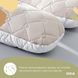 Фото №10 з 13 товару Мультифункціональна подушка для вагітних Ideia Comfortable U-Shaped Сіро Біла