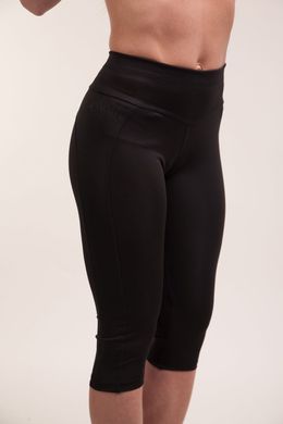 Фото Черные женские капри для спорта Olippi Black
