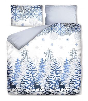 Фото Комплект постельного белья фланель Elita Blue Pine