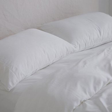 Фото Отбеленный льняной постельный комплект белья Lintex 100% Лен