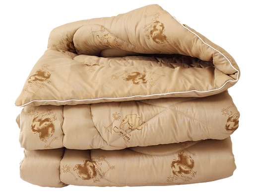 Фото Антиаллергенное пуховое одеяло Tag Лебяжий Пух Camel