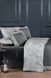 Фото №2 з 6 товару Постільна білизна La Romano Silk Satin Rivano Steelgrey 40789