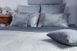 Фото №5 з 9 товару Двостороннє велюровое покривало стьобане Руно Velour Grey​​​​​​​ сіре