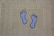 Фото №3 з 3 товару Рушник-килимок для ніг махровий 100% Бавовна 650 г Бежевий Ніжки