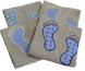 Фото №1 з 3 товару Рушник-килимок для ніг махровий 100% Бавовна 650 г Бежевий Ніжки