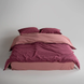 Фото №2 из 9 товара Постельное белье Вареный Хлопок Limasso Stonewashed Essualte Old Rose-Raspberry