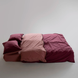 Фото №4 из 9 товара Постельное белье Вареный Хлопок Limasso Stonewashed Essualte Old Rose-Raspberry