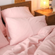 Фото №4 из 6 товара Комплект постельного белья Viluta Вареный Хлопок Tiare Wash 30 Розовая Пудра