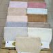 Фото №3 з 6 товару Набір овальних килимків у ванну 100% Бавовна Cotton Mat Ліловий