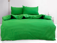 Фото Комплект постельного белья ТМ Tag Ранфорс 100% Хлопок Cactus Зелёный