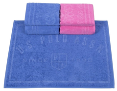 Фото Набір для ванної кімнати - 4 рушники та килимок Bradenton U.S.Polo Assn