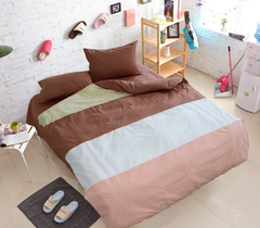 Фото Комплект постельного белья ТМ Tag Ранфорс 100% Хлопок Color Mix Шоколадный CM-R15