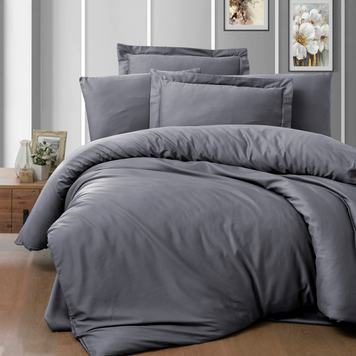 Фото Сатиновое постельное белье First Choice Cotton Satin Snazzy Quick Silver