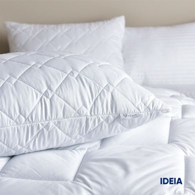 Фото Класична пухова подушка на блискавці Ideia H&S Classic Soft Біла