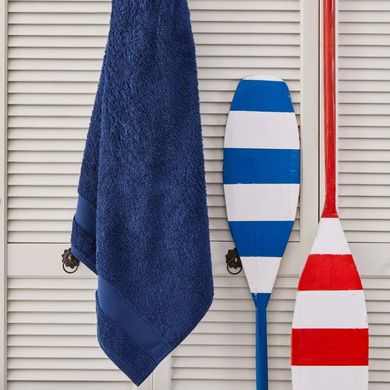 Фото Махровое полотенце Nautica Home 100% Хлопок 530 г Pruva Lacivert Синее
