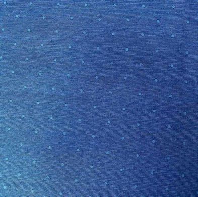 Фото Брудовідштовхувальна скатертина бавовняна Прованс Симфоні Горошок Синя