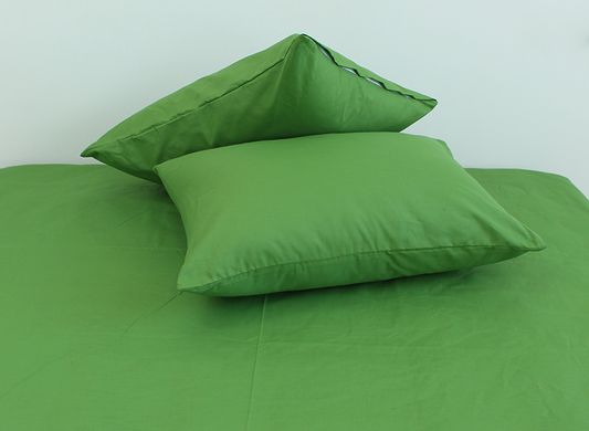 Фото Комплект постільної білизни ТМ Tag Ранфорс 100% Бавовна Cactus Зелений
