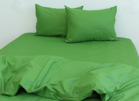 Фото Комплект постельного белья ТМ Tag Ранфорс 100% Хлопок Cactus Зелёный