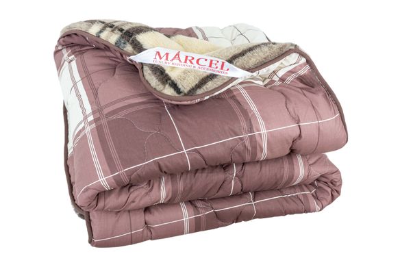 Фото Зимнее одеяло двухсторонее холлофайбер Marcel