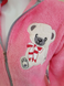 Фото №3 из 10 товара Женский длинный махровый халат на молнии Welsoft Zeron Кораллово-розовый