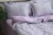 Фото №5 из 5 товара Комплект постельного белья ТМ TAG Сатин Premium Рогожка Сиреневая PT-016