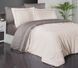 Фото №1 из 2 товара Постельное белье First Сhoice De Luxe 100% Хлопок Сатин Люкс Ivory/Mink Кремовое