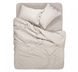 Фото №3 из 4 товара Комплект постельного белья Lotus Home Washed Cotton Вареный Хлопок Daften Kahve-Bej