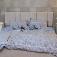 Фото Комплект постельного белья Viluta Tiare Сатин Люкс №108 Серо-голубой
