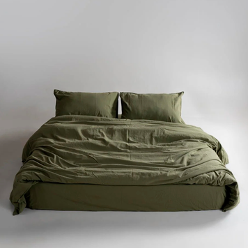 Фото Постільна білизна Limasso Stonewashed Capulet Olive Варена Бавовна 31548.1