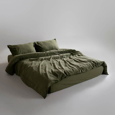 Фото Постільна білизна Limasso Stonewashed Capulet Olive Варена Бавовна 31548.1