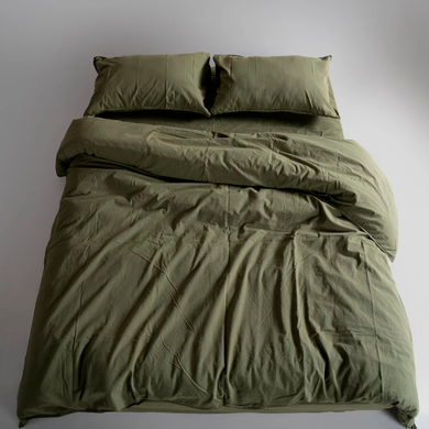 Фото Постільна білизна Limasso Stonewashed Capulet Olive Варена Бавовна 31548.1