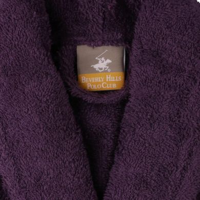 Фото Махровый халат Beverly Hills Polo Club Хлопок 355BHP1710 Purple Фиолетовый