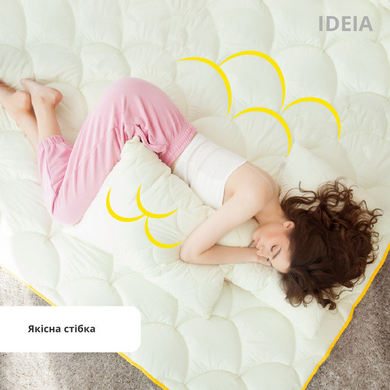 Фото Зимова антиалергійна ковдра + подушки Ideia Popcorn ПОПКОРН 8-35232