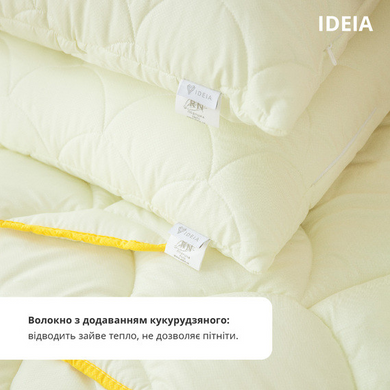 Фото Зимова антиалергійна ковдра + подушки Ideia Popcorn ПОПКОРН 8-35232