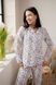 Фото №3 из 8 товара Женская муслиновая пижама Брюки + Рубашка Леопард