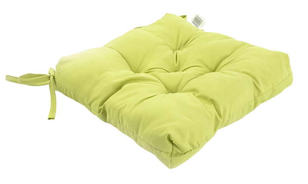 Фото Оливковая подушка для стула Руно