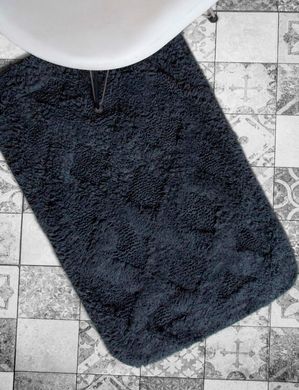 Фото Набір килимків у ванну Irya Burns Antrasit Taslama Темно-сірий