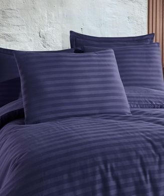 Фото Комплект постільної білизни Sateen Stripe Altinbasak Always Moonlit 40473