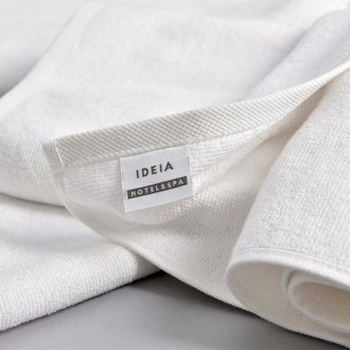 Фото Класичний білий махровий рушник Ideia 100% Бавовна 500г