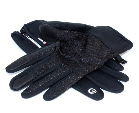 Фото Спортивні вітро та вологозахисні сенсорні рукавиці з утепленням UAD Storm Windstopper Touch Чорний