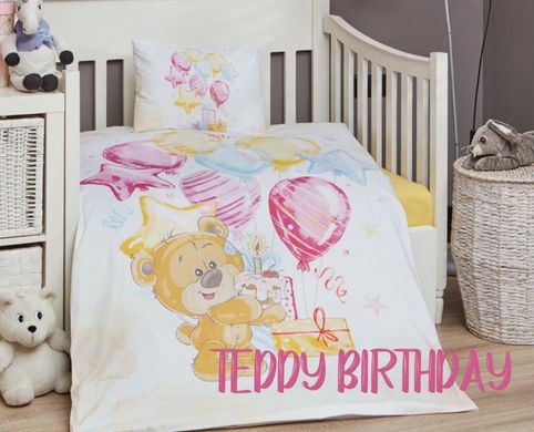 Фото Комплект белья в детскую кроватку Charlotte Baby Teddy Birthday